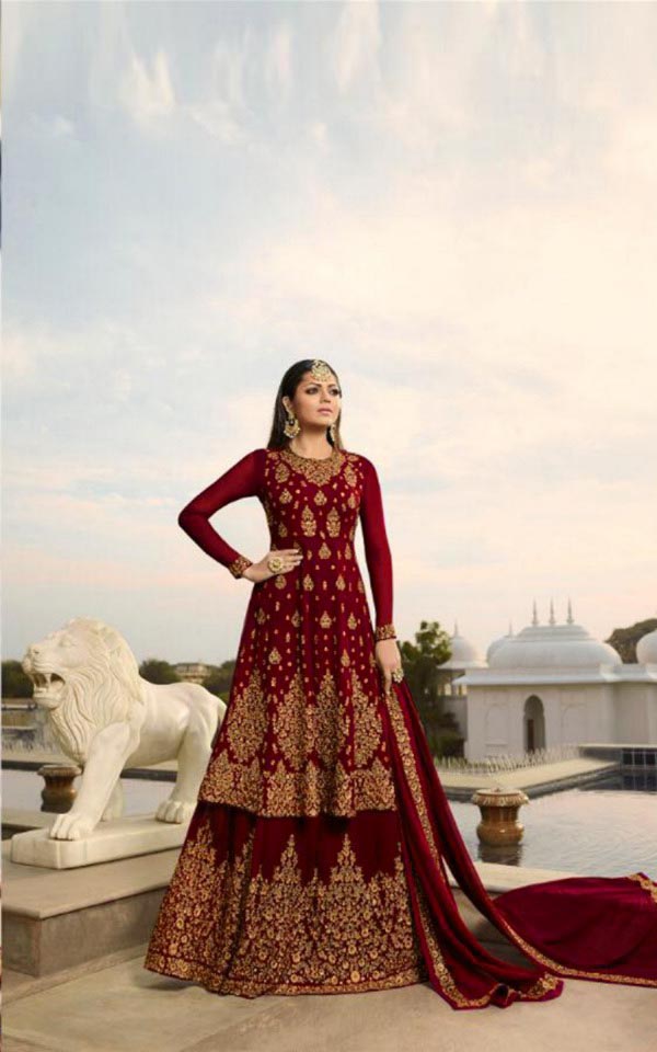 sharara red colour