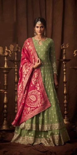 anarkali of saree