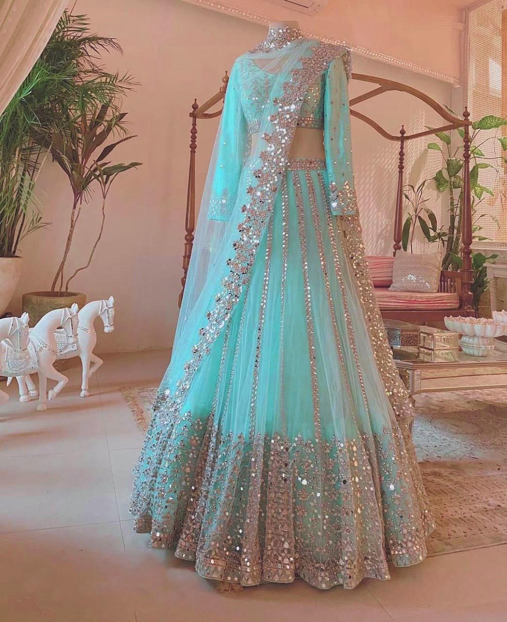 Wedding Wear Net Ladies Party Wear Lehenga Choli at Rs 599 in Surat