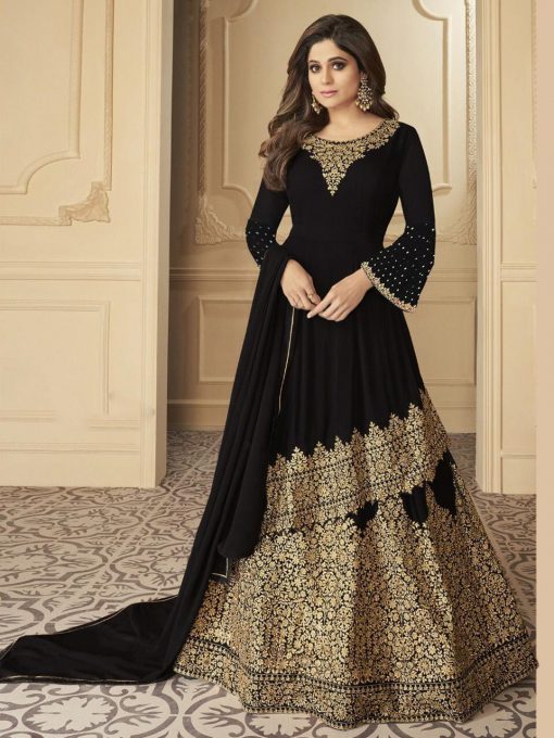 black colour sharara