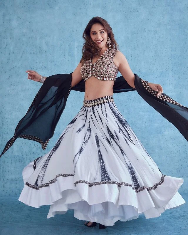 Madhuri lehenga best sale